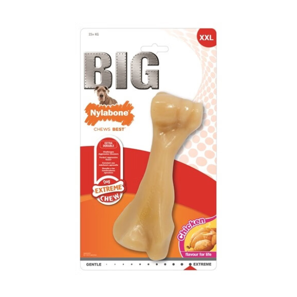 NYLABONE Power Chew Jouet à mâcher pour chien >23kg saveur poulet