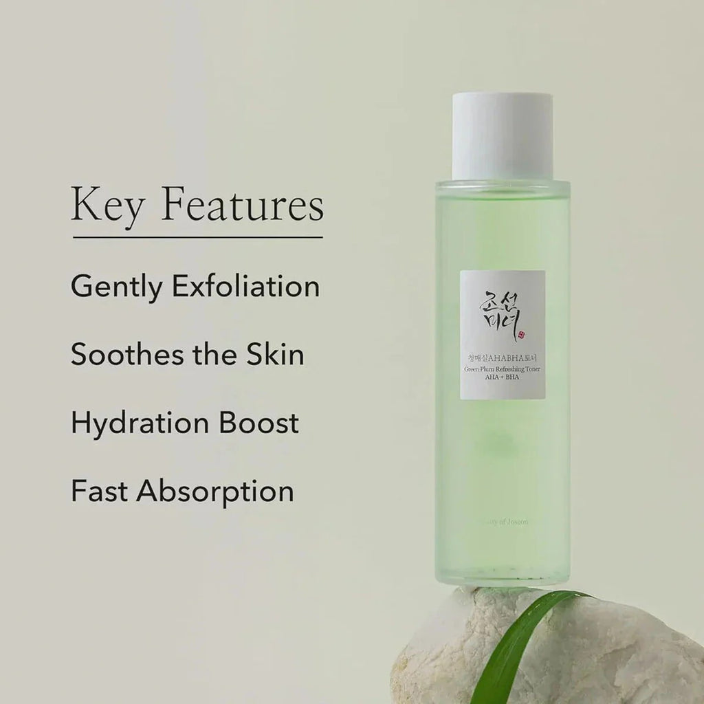 Beauty of Joseon Green Plum Lotion tonique rafraîchissante AHA + BHA - 150 ml