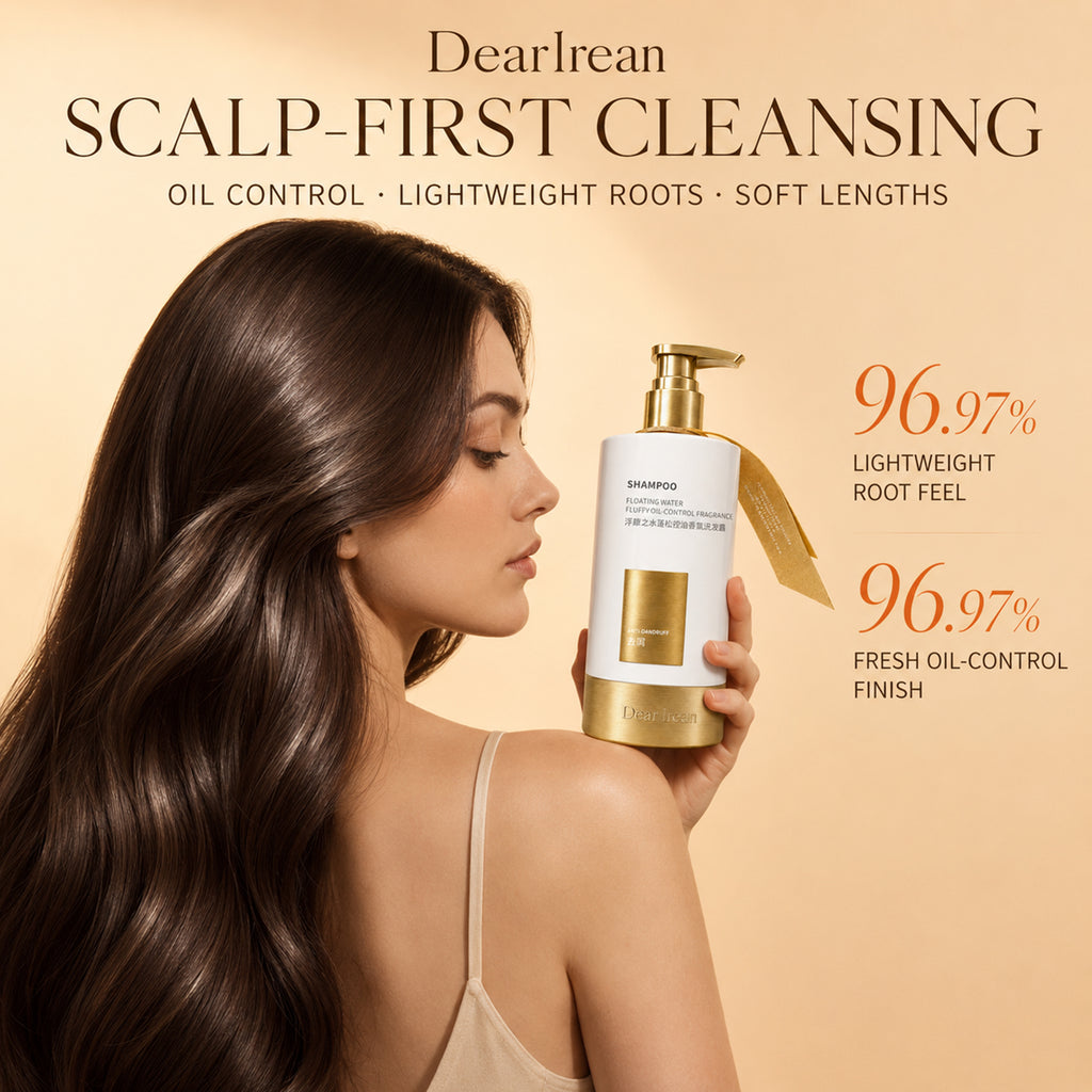 Shampooing parfumé volumateur flottant glamour contrôle du sébum Dear Irean 350 ml