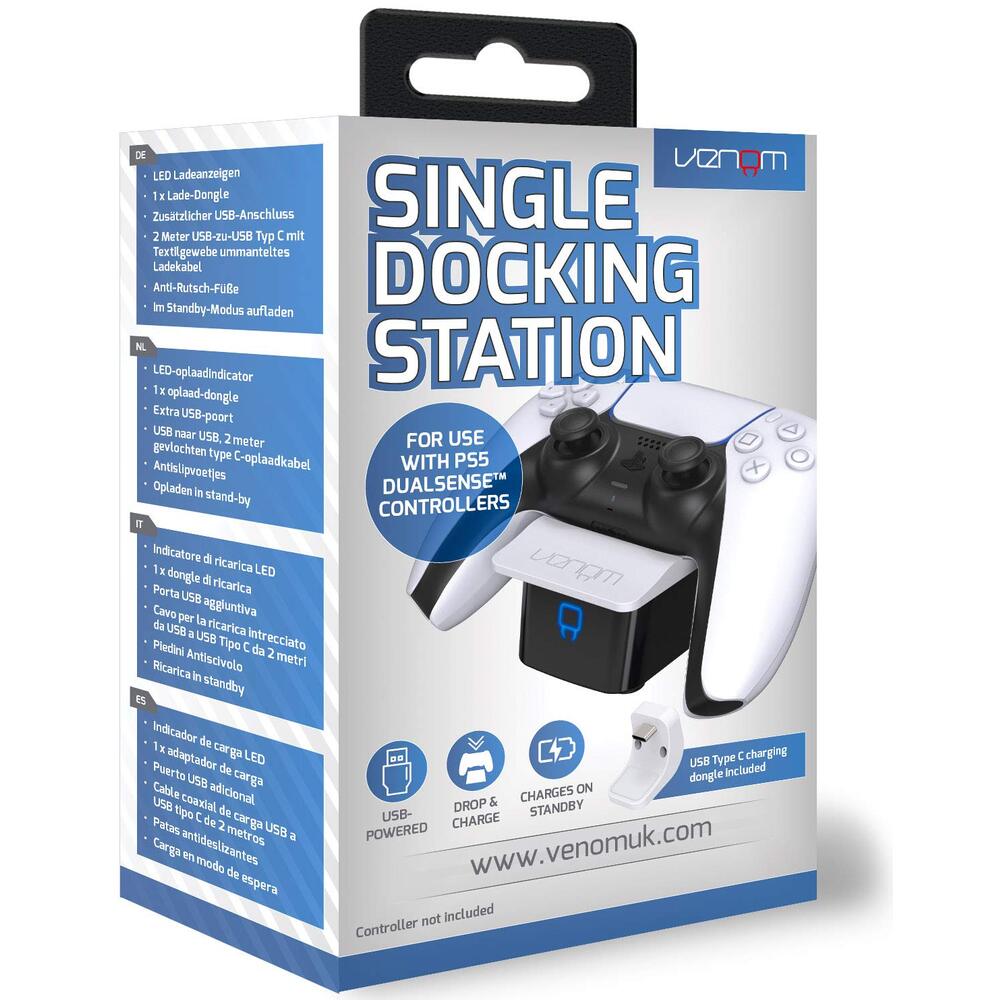 Venom Station de chargement individuelle pour manette Dualsense - PS5