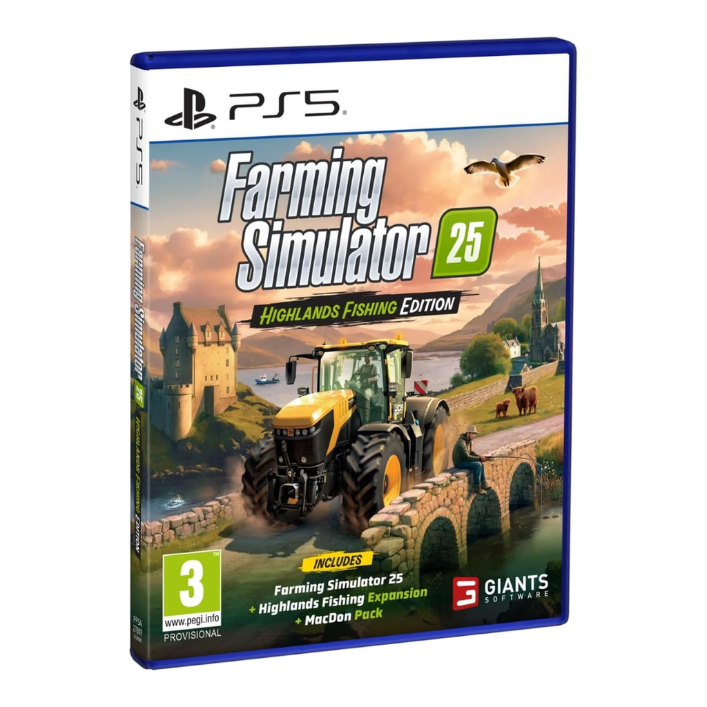 Farming Simulator 25 Highlands Fishing Edition - PS5 - Version Française