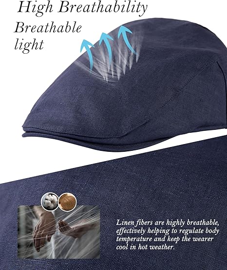 TOP-EX Casquette imperméable réglable avec protection solaire et saharienne, taille M/L - Navy