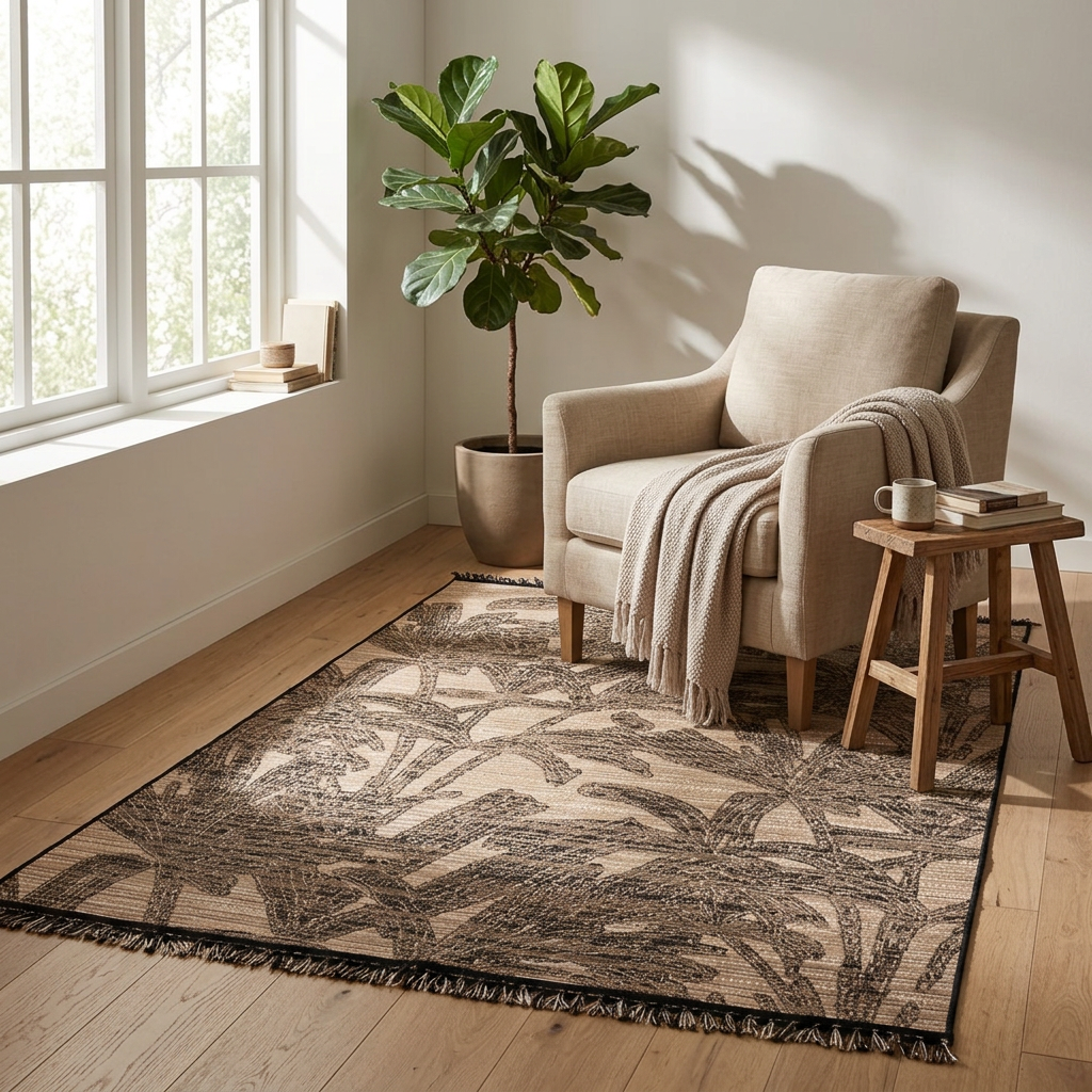 Vivaraise Fiona Tapis Naturel - 160 x 230 cm