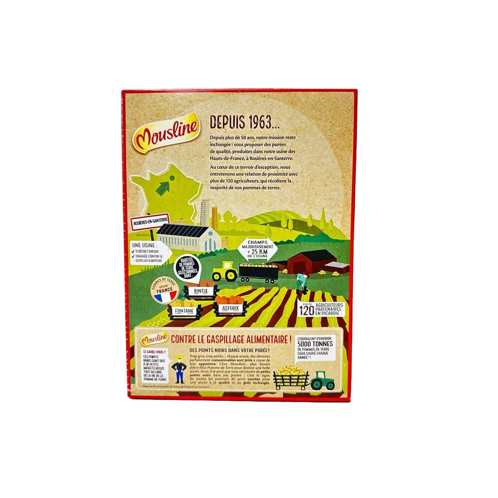 MOUSLINE puree nature 4x130g