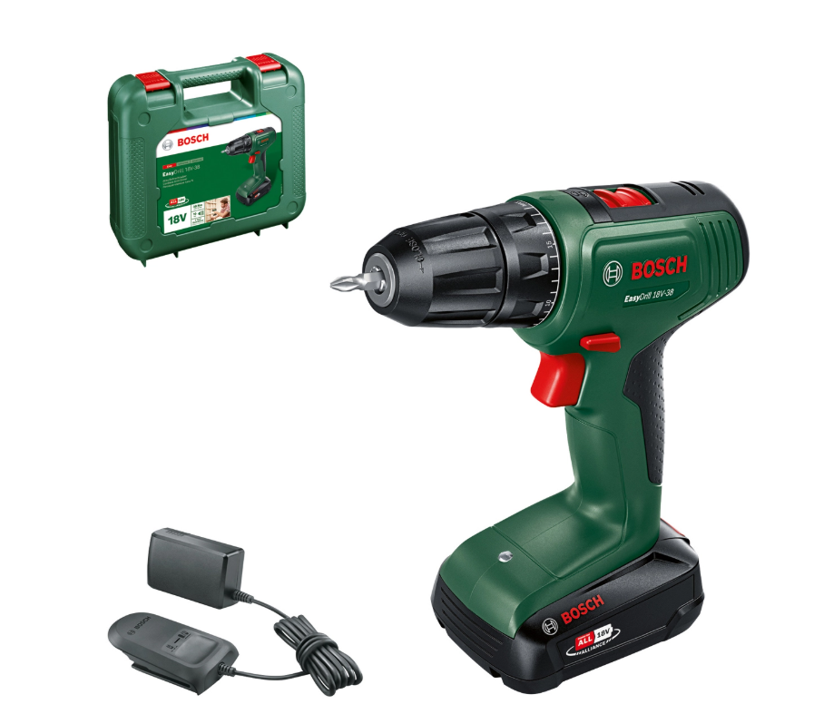 Kit Perceuse-Visseuse Sans Fil Bosch EasyDrill 18V-38