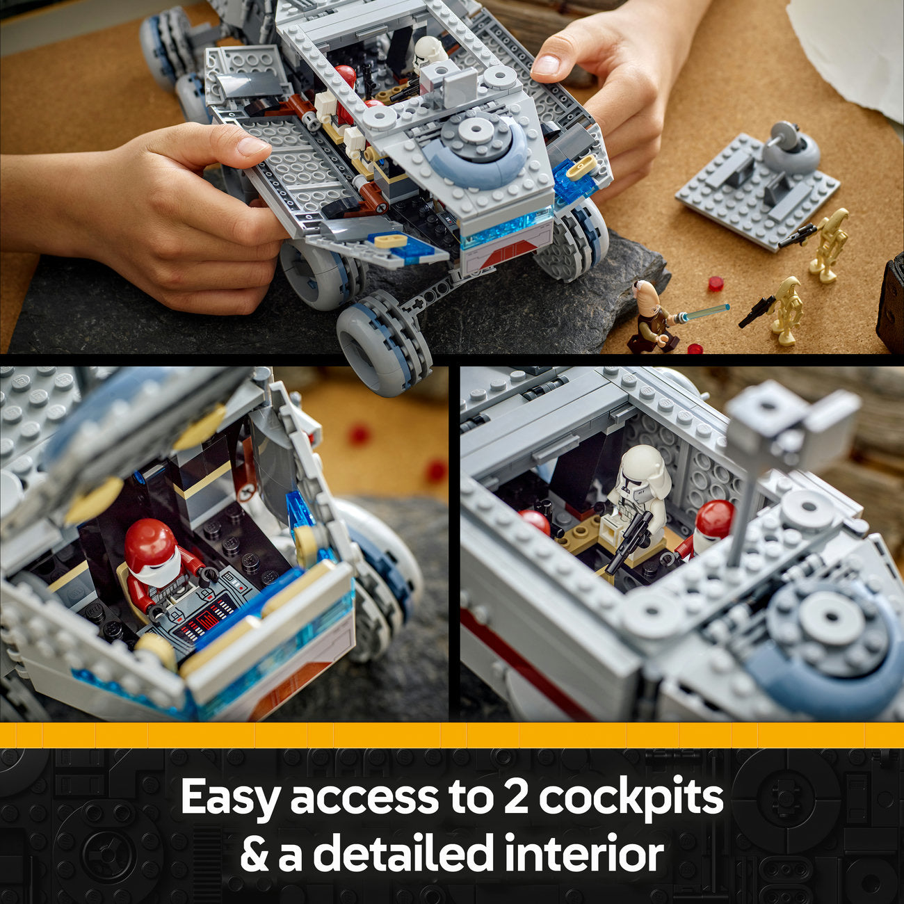 LEGO Star Wars™ 75413 Le Juggernaut de la République