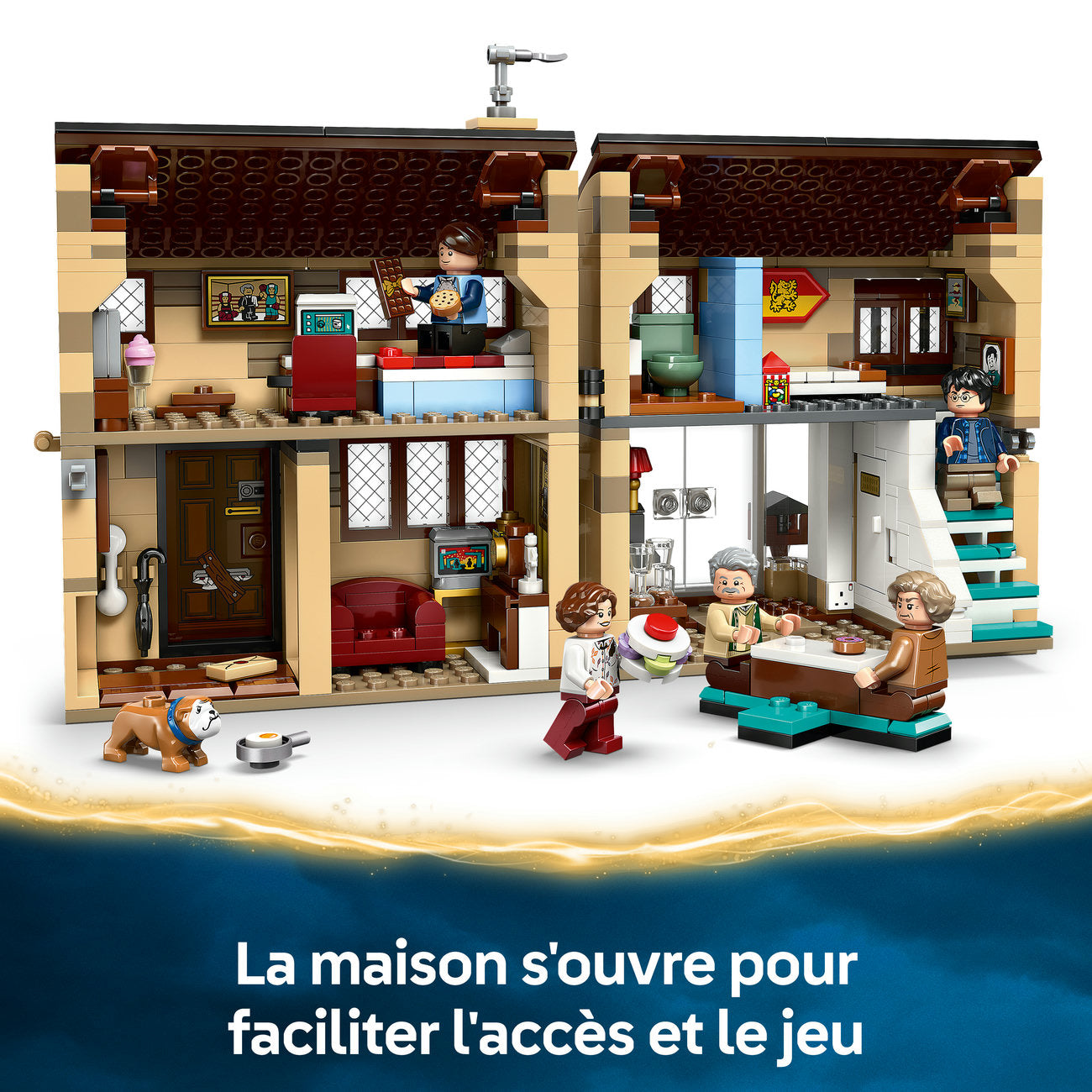 LEGO Harry Potter™ 76451 Privet Drive : la visite de tante Marge