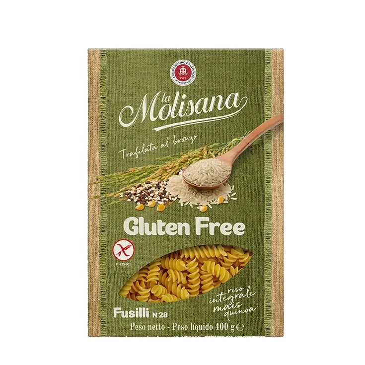 La Molisana Fusilli n°28 sans gluten - 400 g