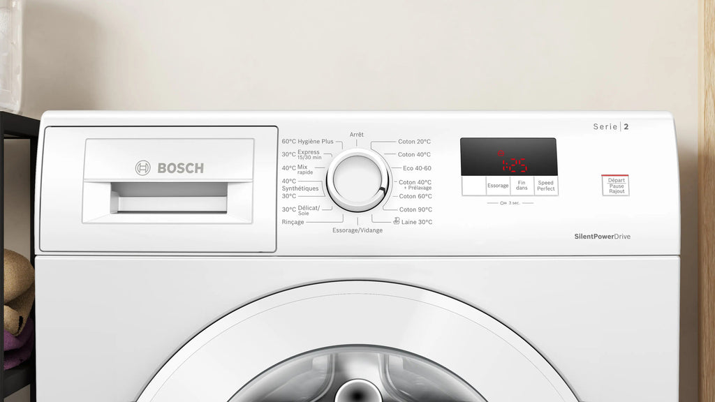 Bosch WGE02407FR lave-linge frontal 7 kg 1 400 tr/min Classe A