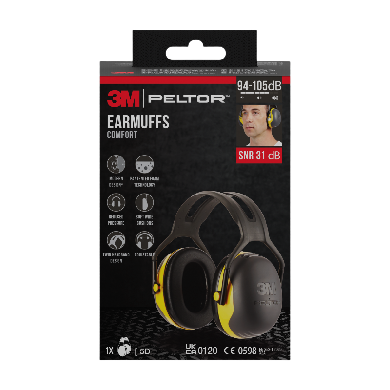3M™ PELTOR™ Casque anti-bruit confortable X2A, SNR 31 dB