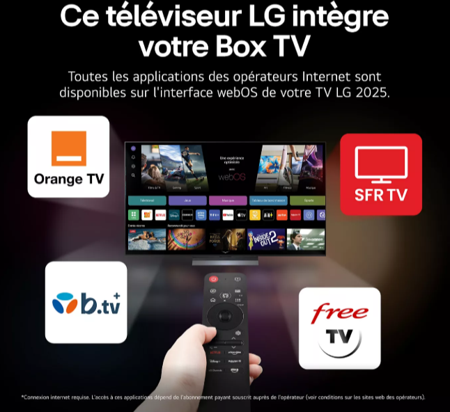 LG 55UA75 2025 TV LED UHD 55 pouces