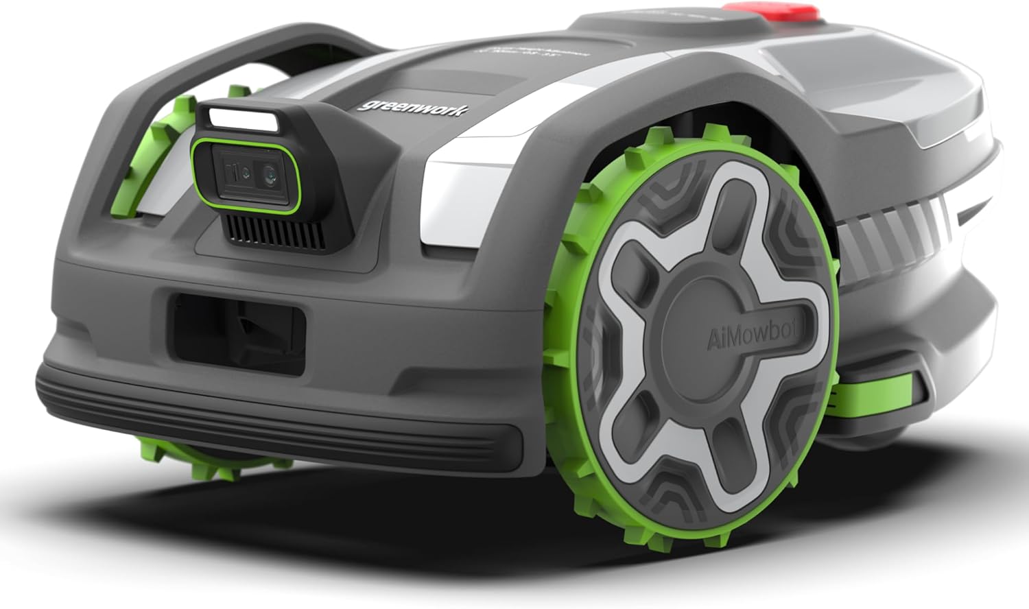 greenworks AI Mowbot C8 Robot-tondeuse sans fil sans fil périphérique, Max. 800 m², Navigation RTK, Cartographie automatique, Bordure virtuelle, Contrôle multi-zones, Extrêmement silencieux