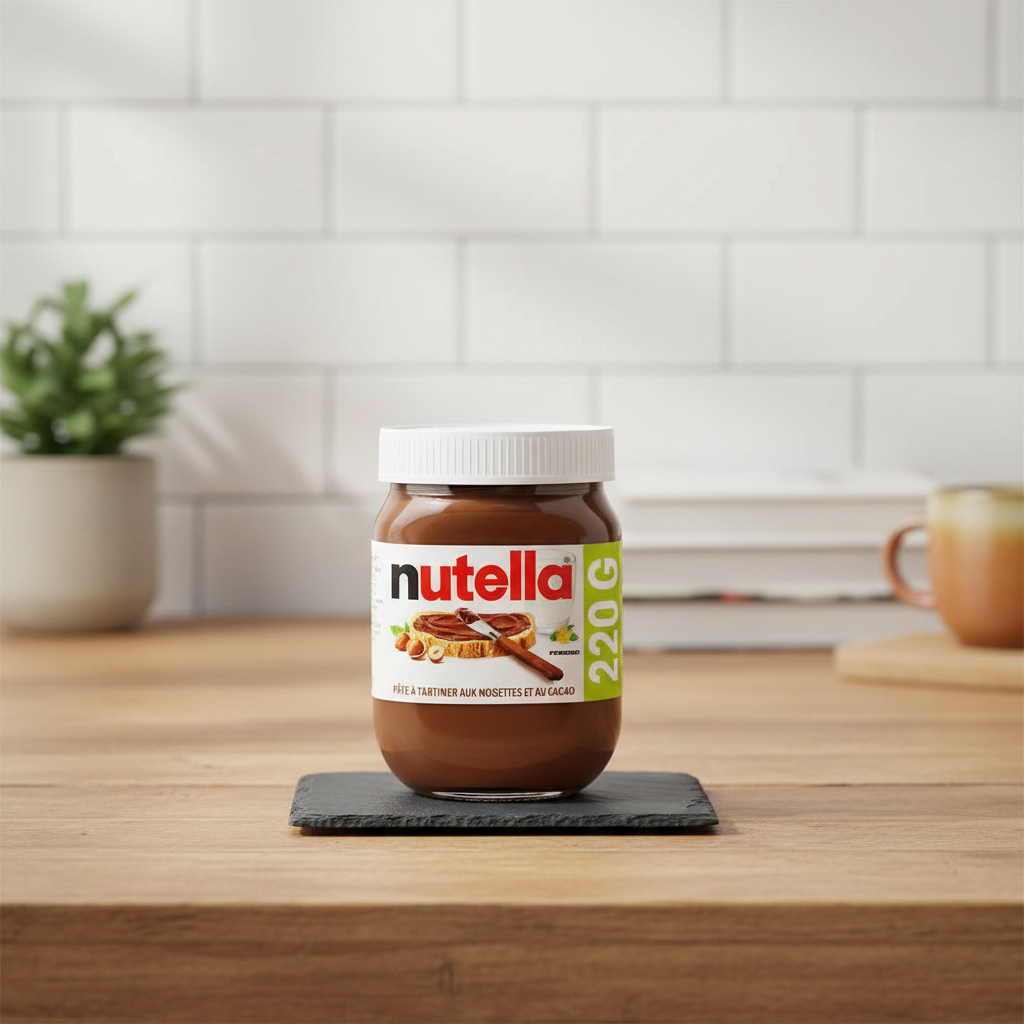 Nutella pâte à tartiner aux noisettes et au cacao 220 g