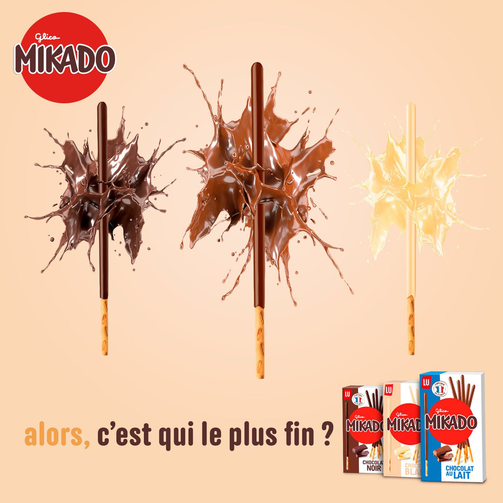 MIKADO Chocolat Blanc 70g