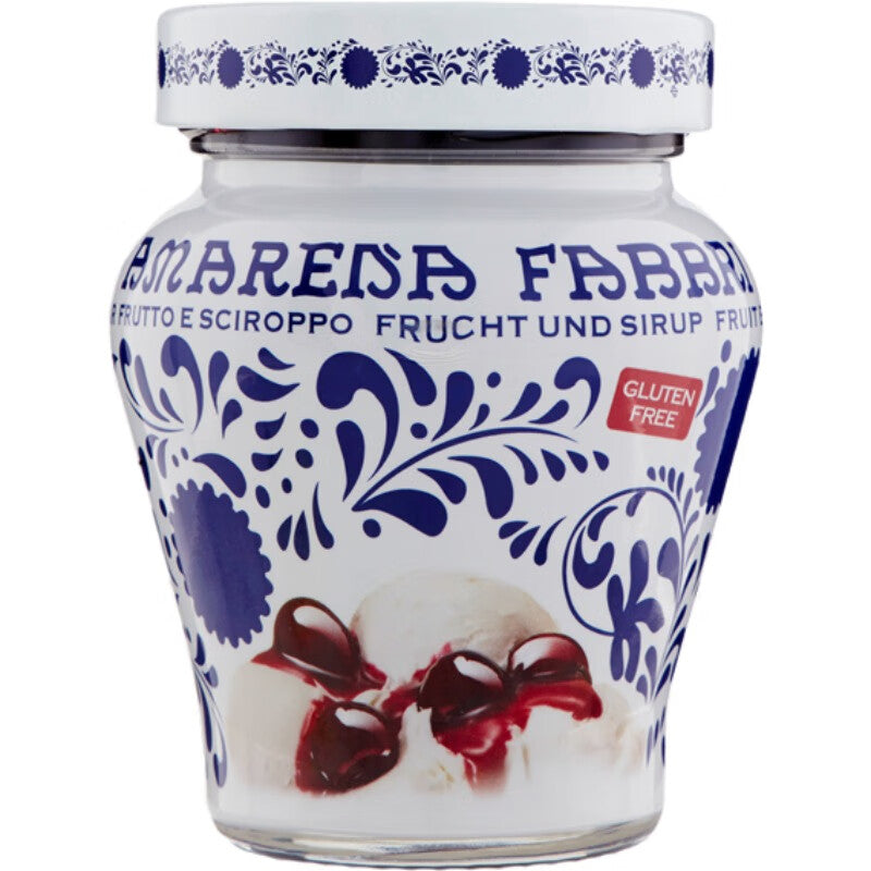 Fabbri Amarena Cerises Morello au sirop - 230 g