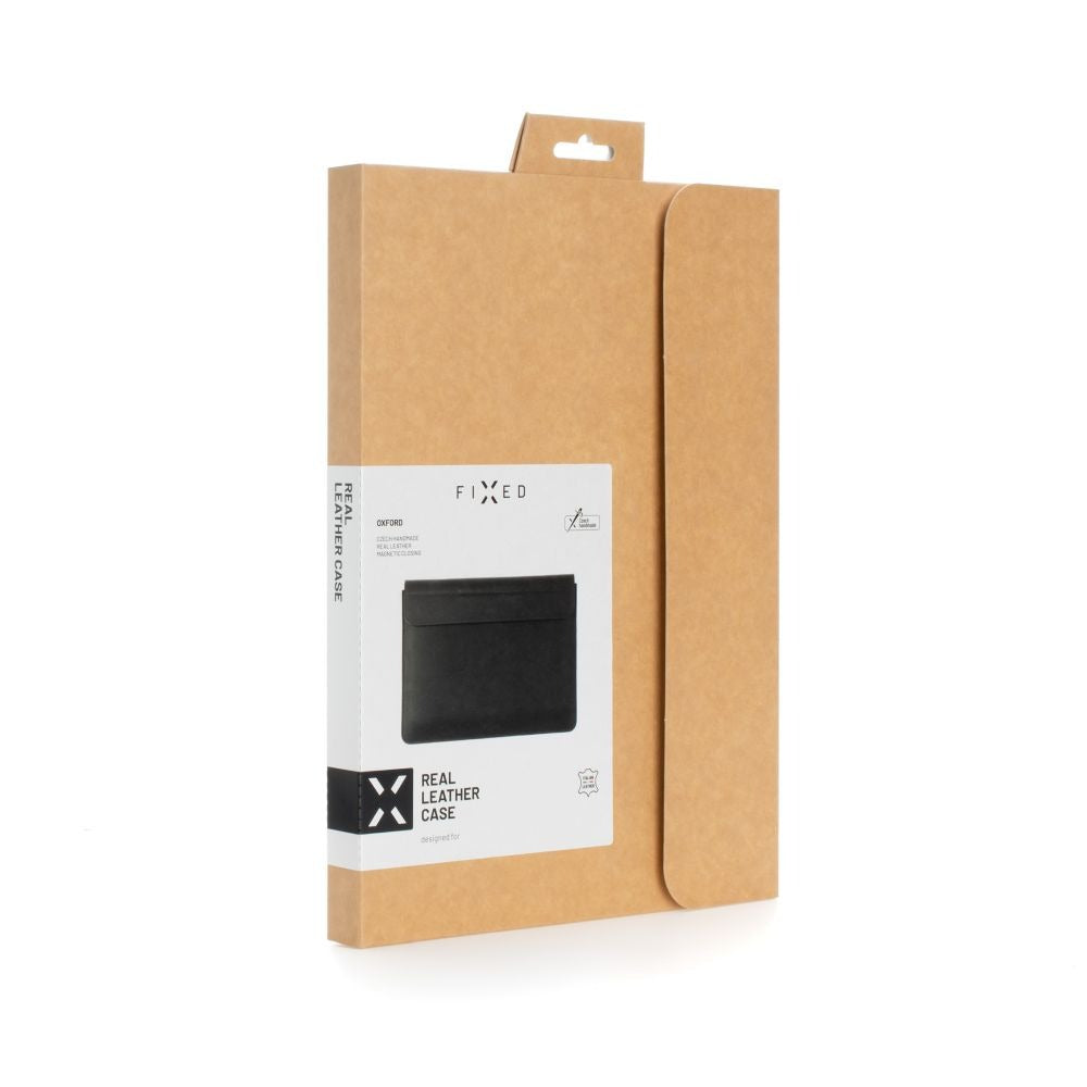 FIXED Housse d'ordinateur Oxford pour Apple MacBook Air 15,3" (2023/2024/2025) noir