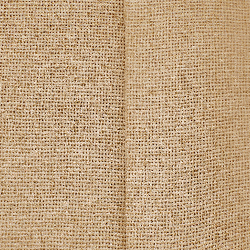 Deconovo housse de coussin en tissu aspect lin, coloris orange, 50 x 50 cm, 1 pièce