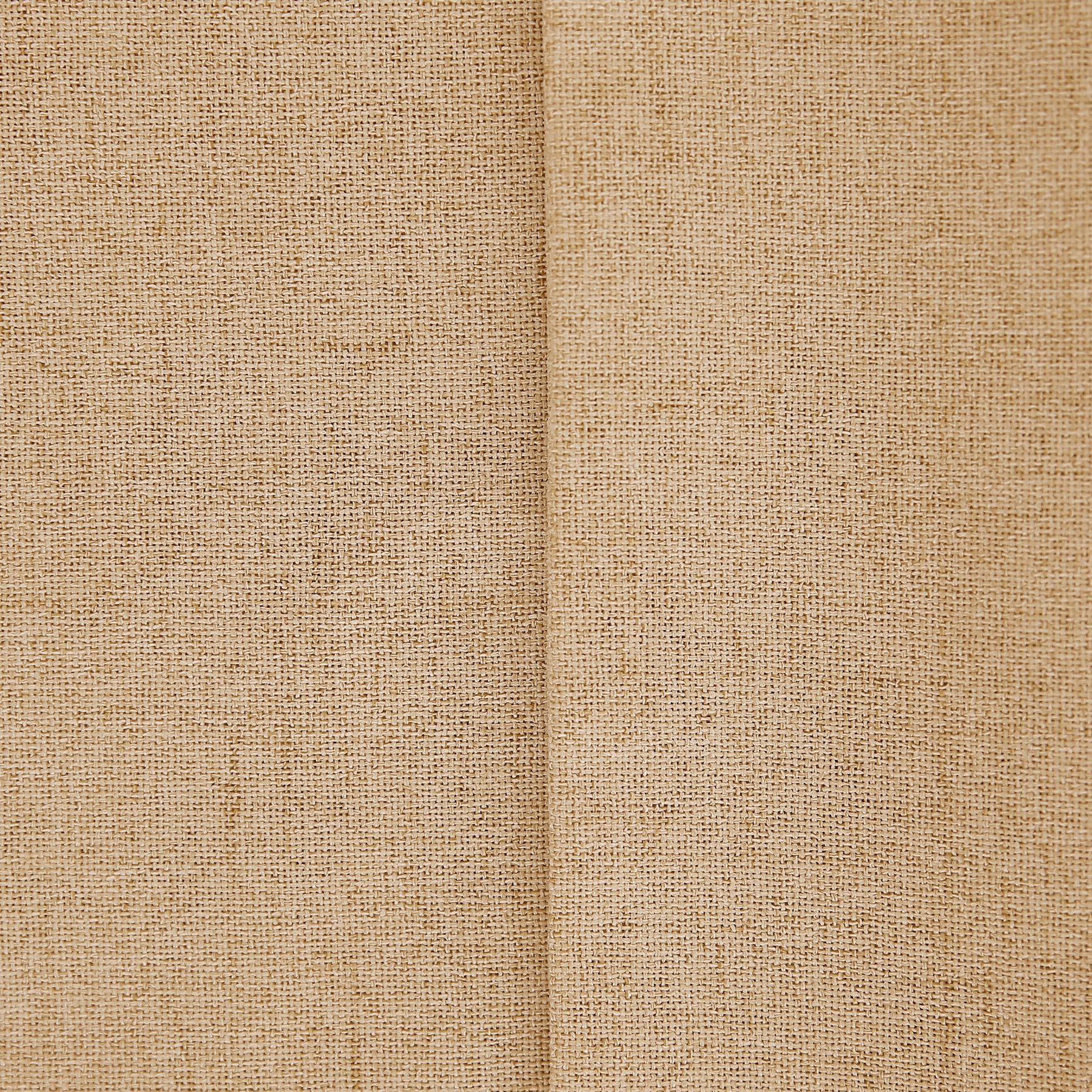 Deconovo housse de coussin en tissu aspect lin, coloris orange, 50 x 50 cm, 1 pièce