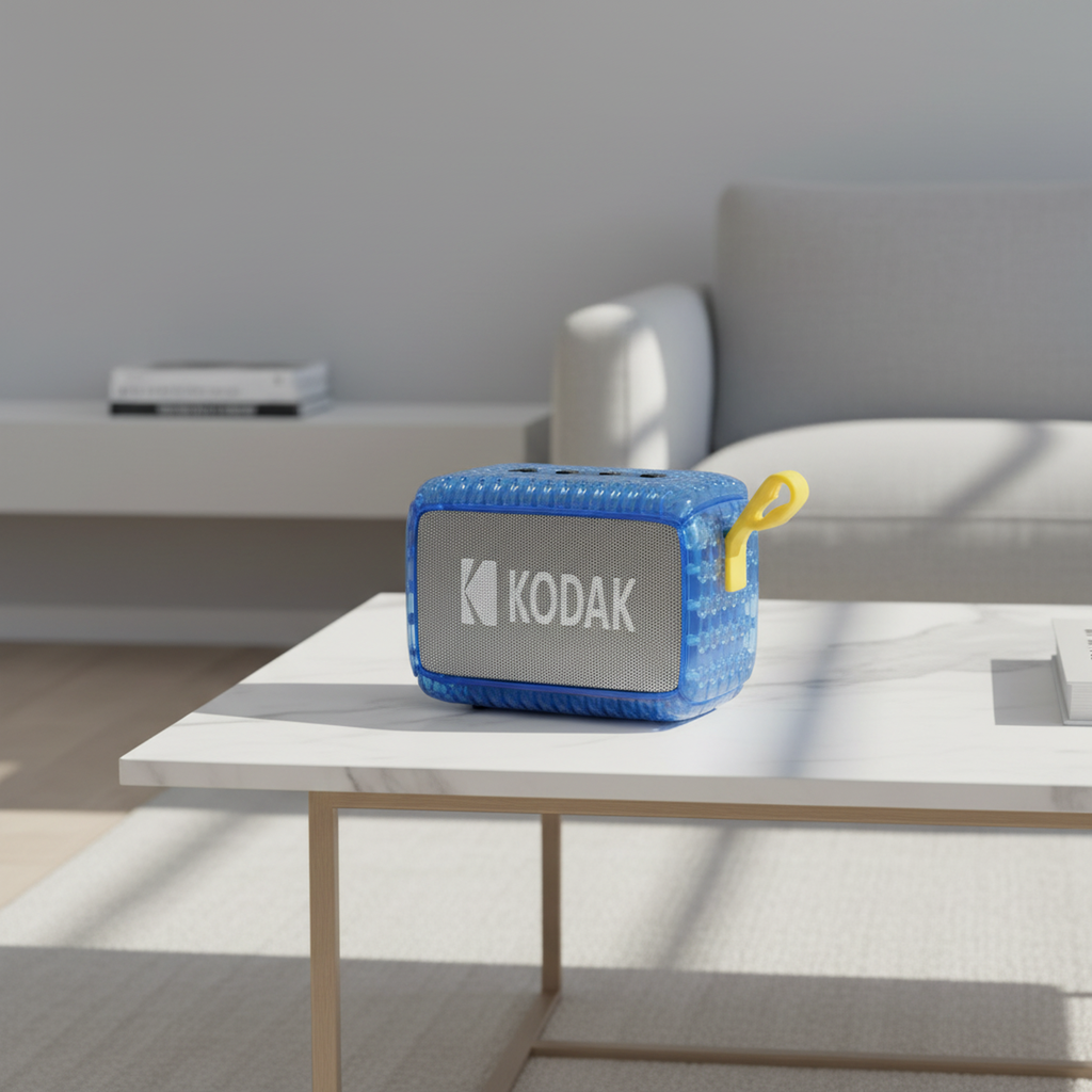 Kodak Enceinte Bluetooth IPX6, 8 W - Bleu