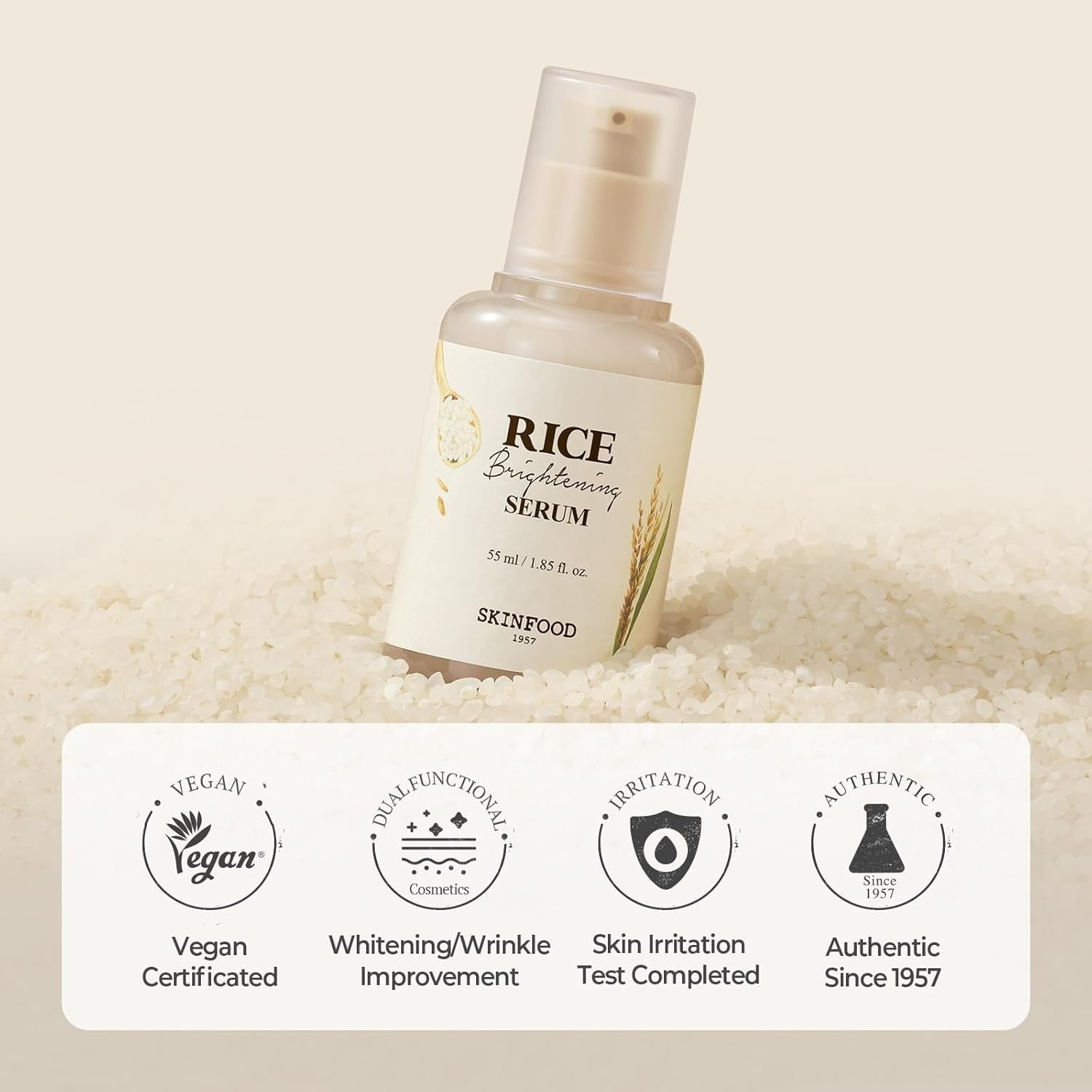SKINFOOD Sérum Éclaircissant au Riz 55 ml