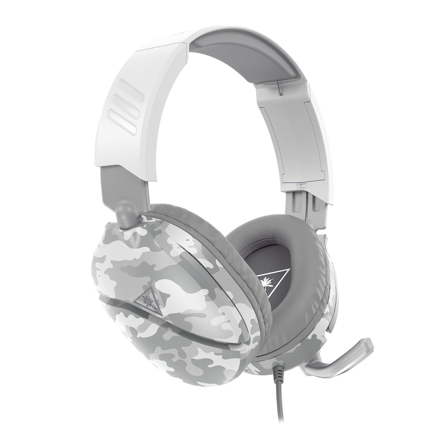 TURTLE BEACH Recon 70 Casque Gaming Filaire (Prise 3.5mm) - Micro Muet par Basculement - PC, PS5, Switch 2 & Xbox Series X|S - Camouflage Arctique