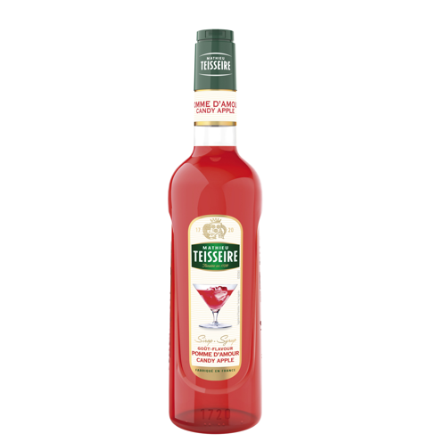 TEISSEIRE Sirop pomme d'amour - 70 cl