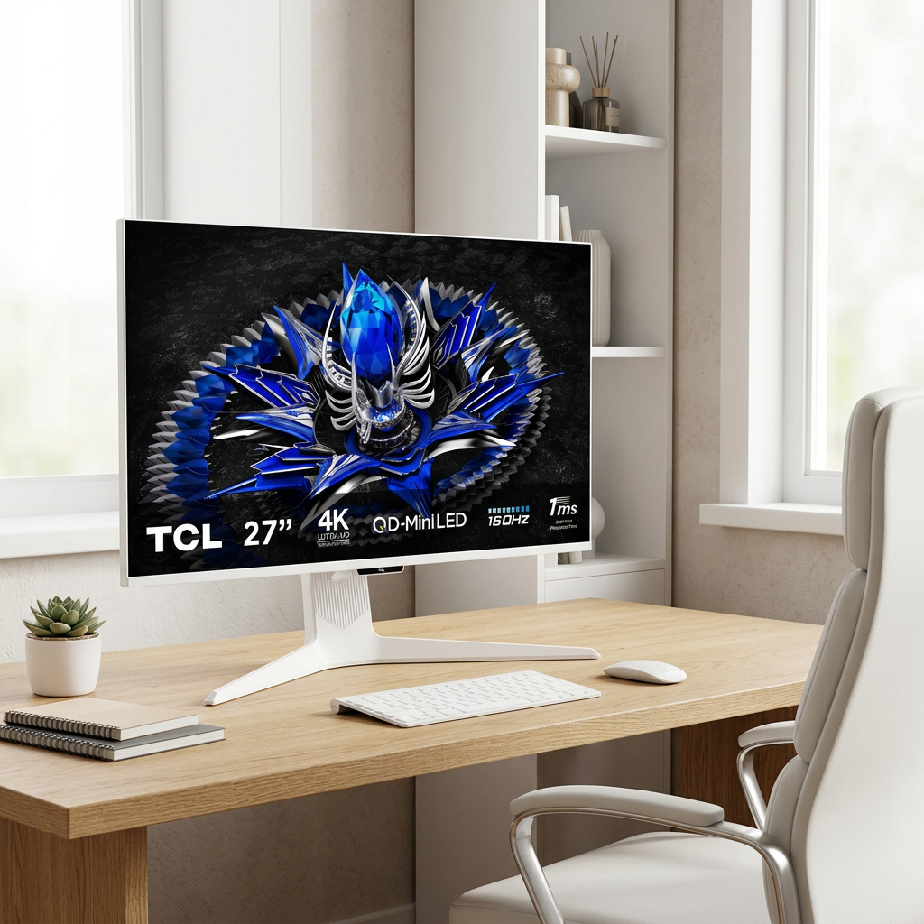 TCL R83 27R83U Moniteur d'Ordinateur 4K Ultra HD QLED Noir 160 Hz