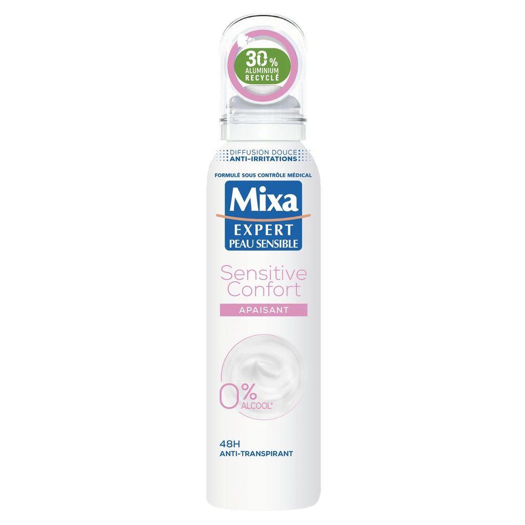 Mixa Extra Care Déodorant Spray pour Femme, 150 ml