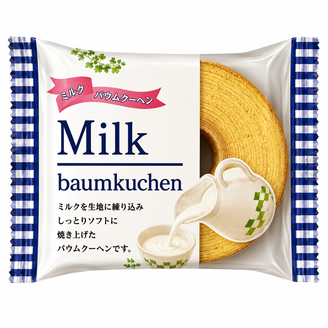 Atom Baumkuchen japonais au lait 80 g