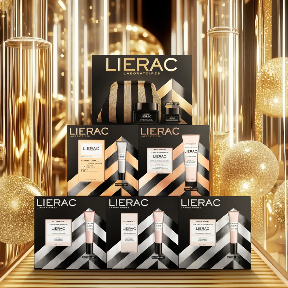 LIERAC Lift Intégral Coffret Le Gel-Crème Jour Raffermissant 50 ml + Le Soin Lift Regard 15 ml