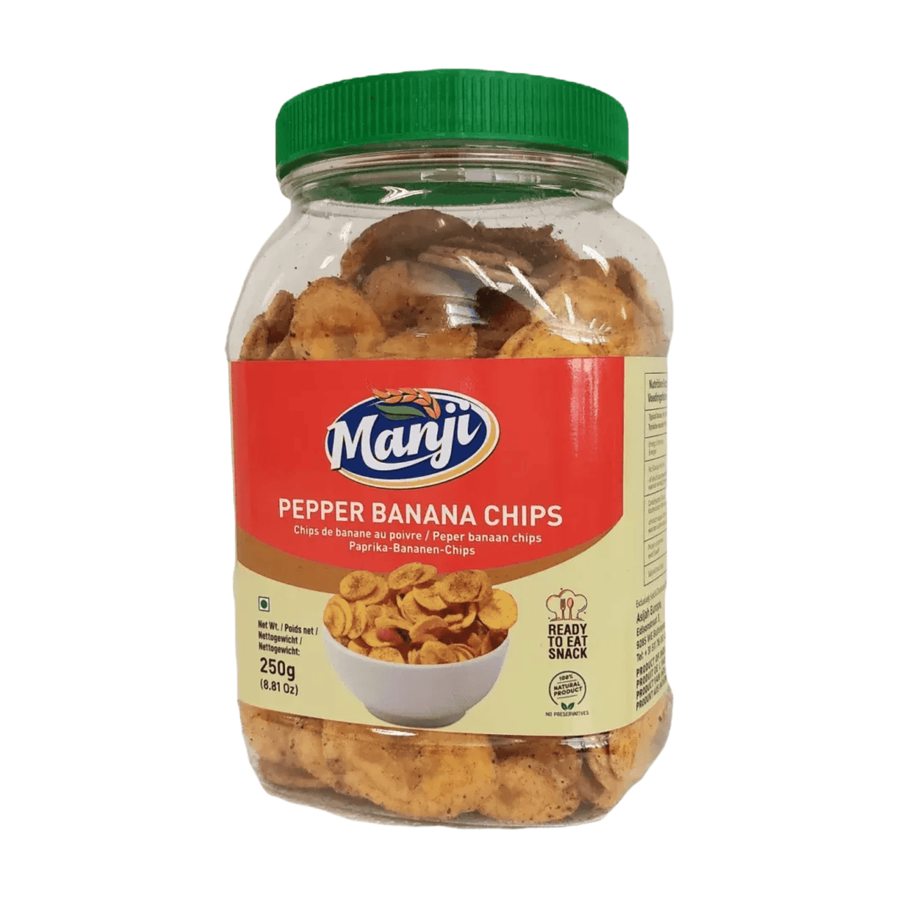 Manji Chips de banane au poivre - 250 g
