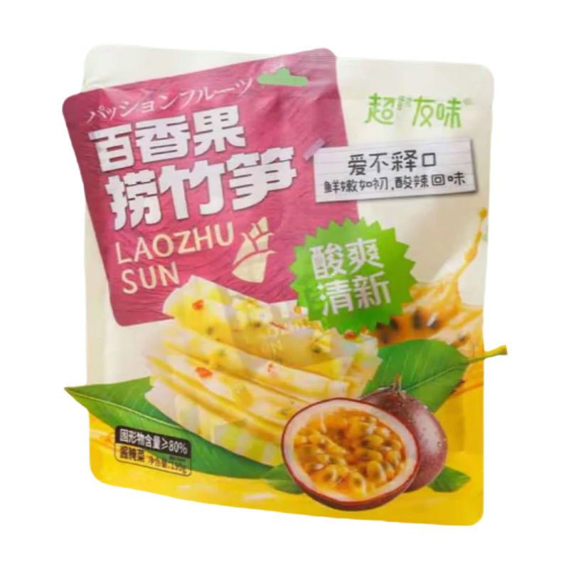 Chaoyouwei Pousses de Bambou aux Fruits de la Passion 190G