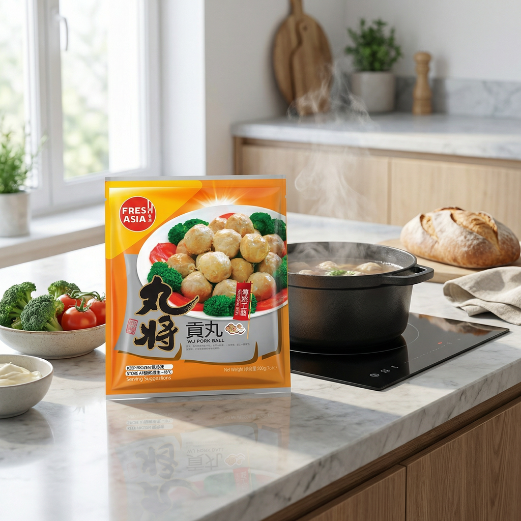 FRESHASIA Wanjiang Boulettes de porc - 200 g