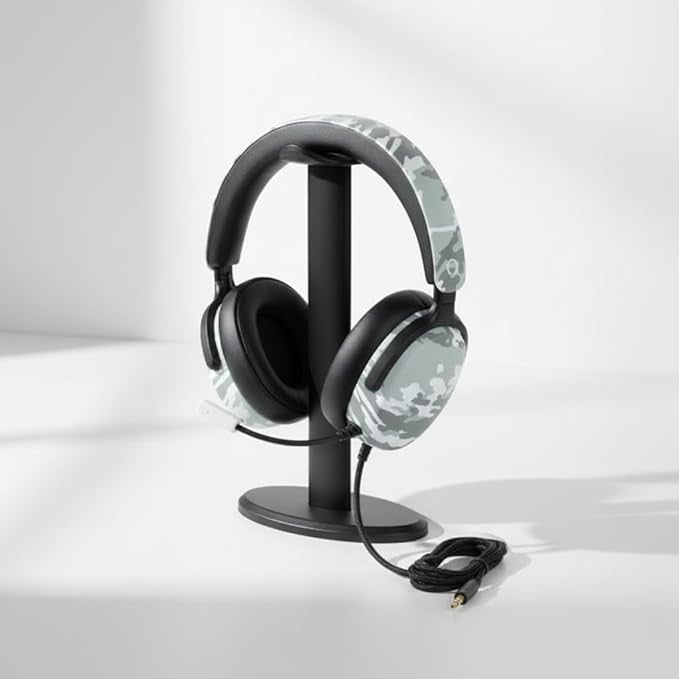 Konix Casque gaming circum-aural filaire Nexus PS5, Switch 2 et Xbox Series X|S - Haut-parleurs 40 mm - Microphone - Câble 1,5 m - Motif camouflage