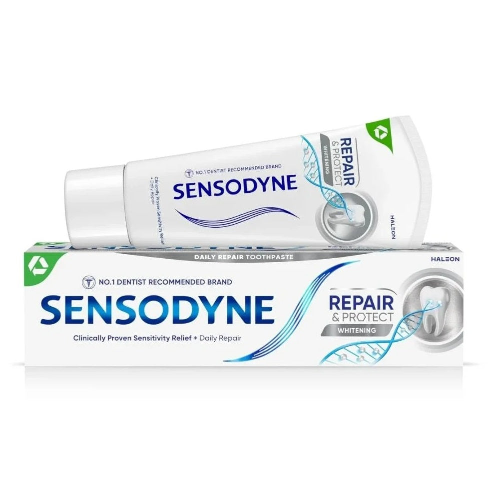 Sensodyne Dentifrice Blanchissant, Réparation et protection 75 ml