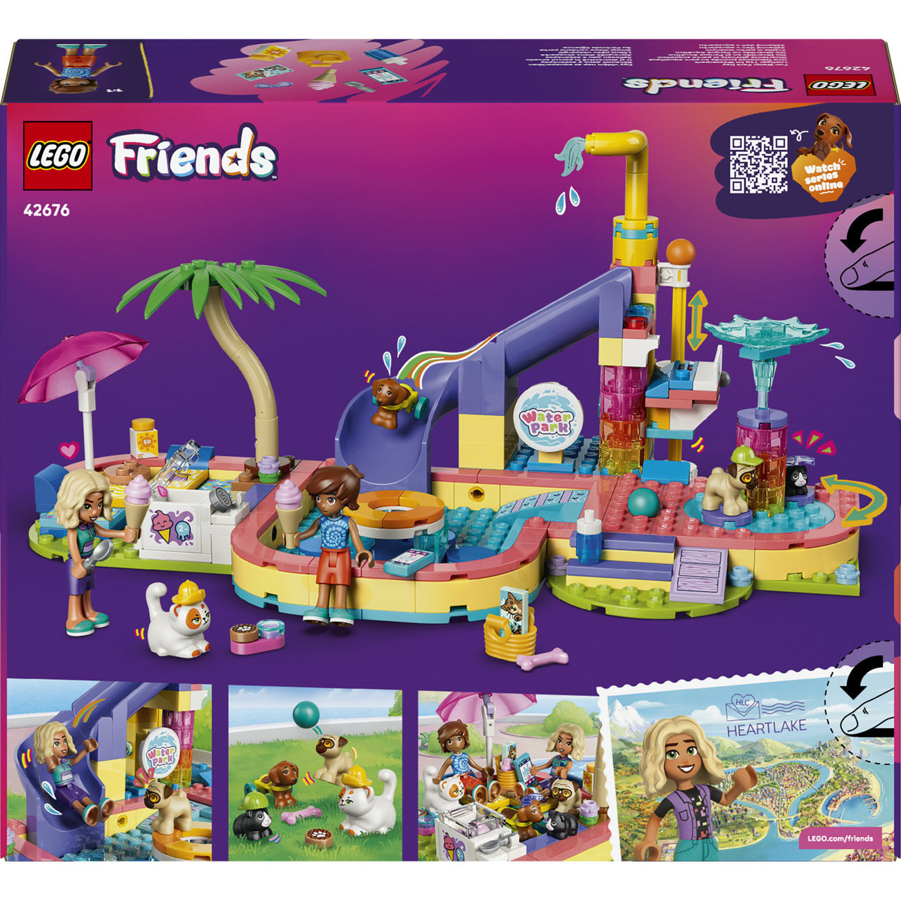 LEGO Friends Ensemble de Construction Une Journée Fabuleuse au Parc Aquatique 42676