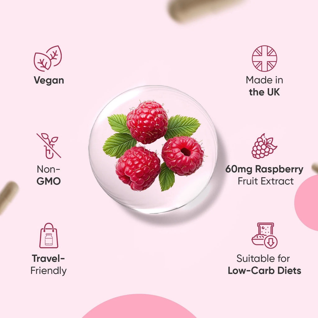 WeightWorld Pure aux cétones de framboise 1200 mg - 180 gélules