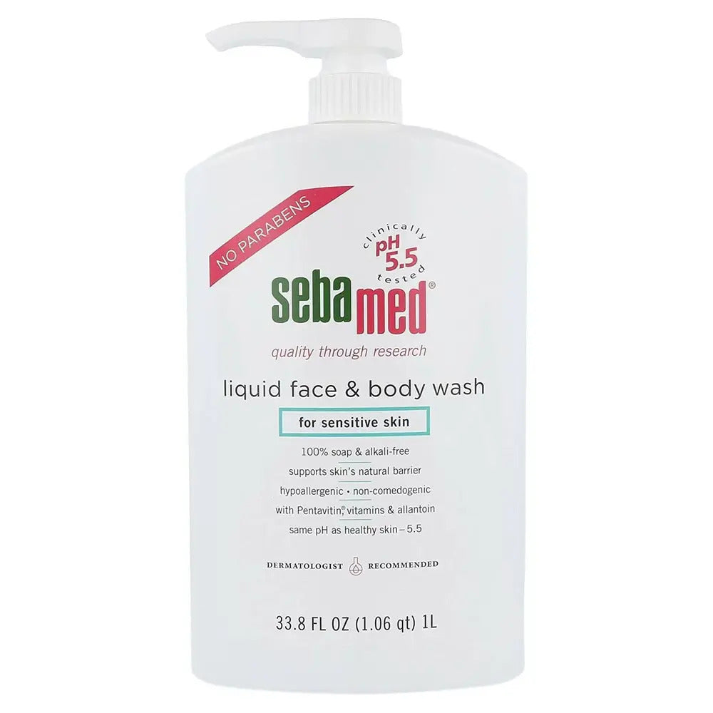 SEBAMED Nettoyant Liquide Visage et Corps 1000 ml