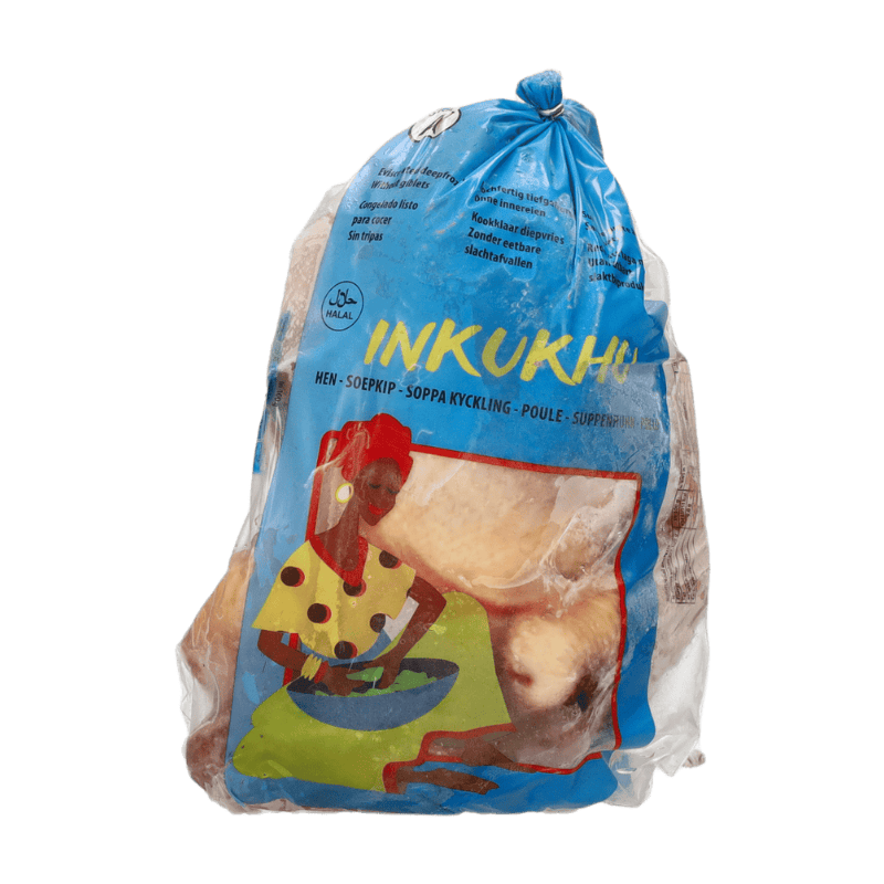 Inkukhu Poule IQF Nettoyée Halal 1,4 kg
