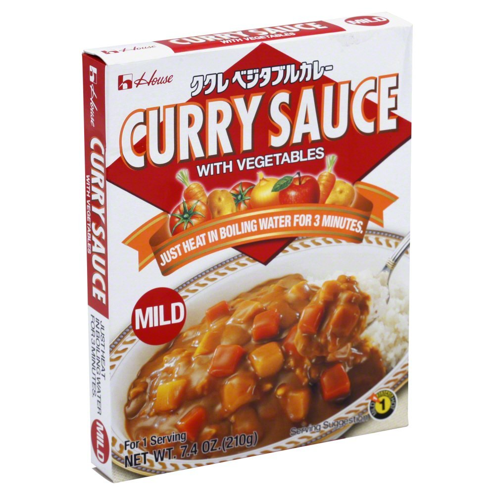 House Kukure curry de légumes doux 200 g