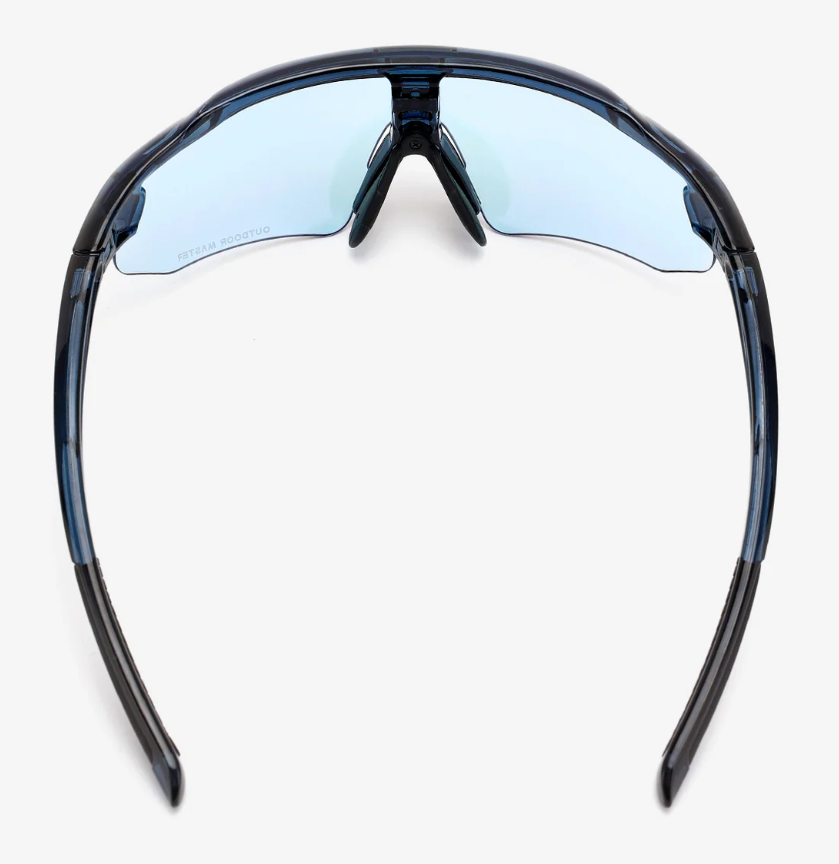 OutdoorMaster HAWK LT Lunettes de cyclisme photochromatiques et polarisées - Noir