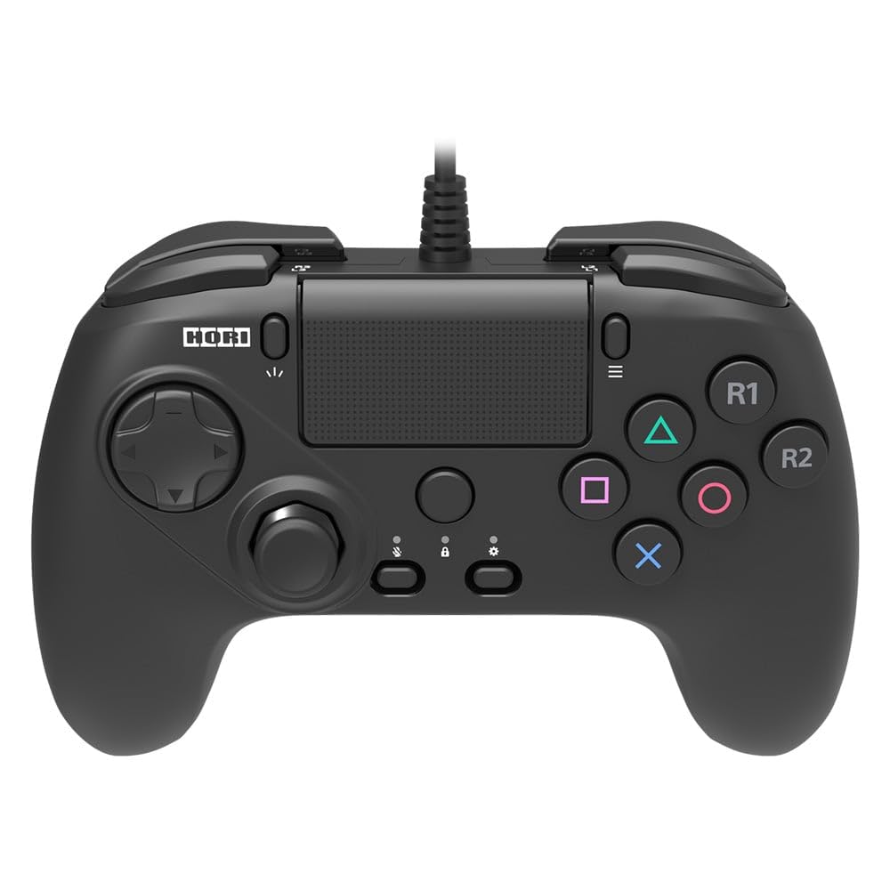 HORI Manette filaire Fighting Commander Octa pour PC/PS4/PS5 - Noir