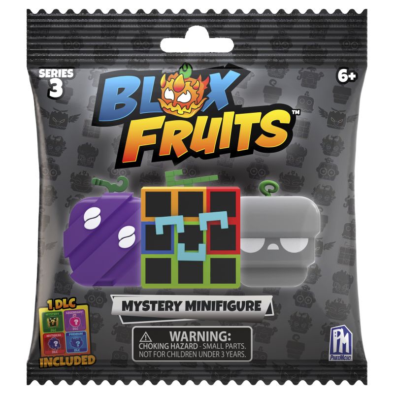 Roblox Blox Fruits Figurine Mystère Série 3 + Code DLC Unique