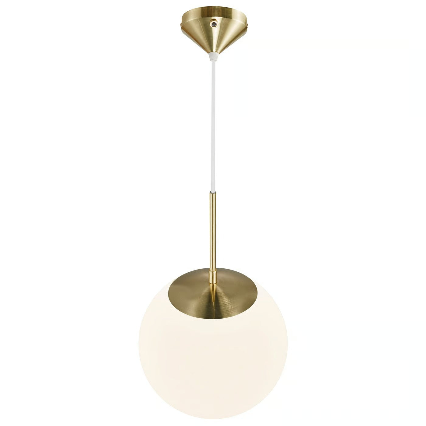 Suspension GRANT 25 verre et métal laiton IP20 E27 - Nordlux, Intérieur
