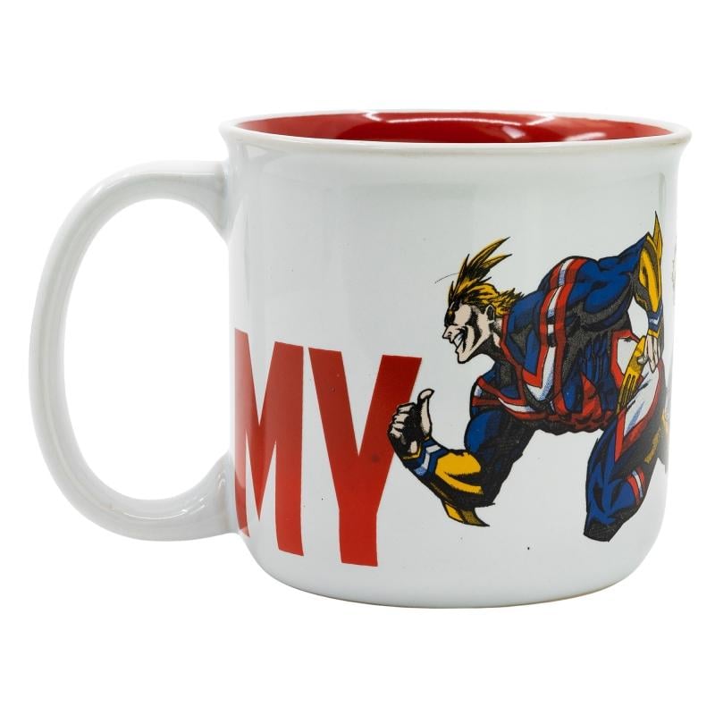 Stor My Hero Academia Tasse en céramique blanc - 325 ml