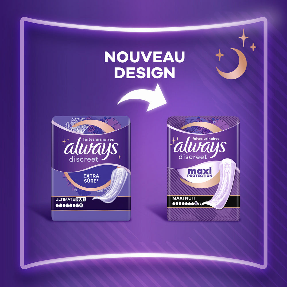 Always Discreet Sous-vêtements d'incontinence pour femme Ultima+E79+80:80