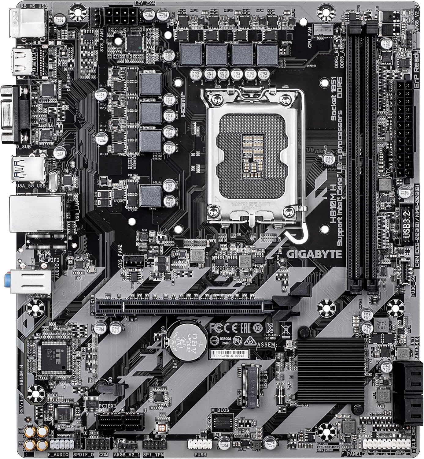 Gigabyte H810M H Carte mère