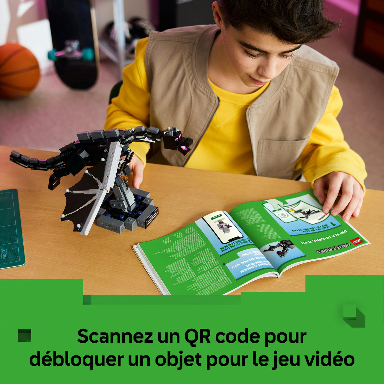 LEGO Minecraft 21595 Le Dragon de l'Ender