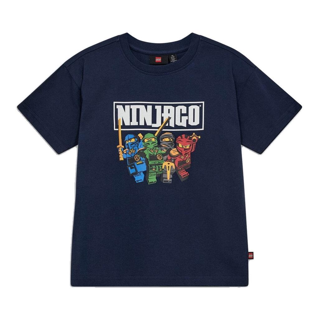 LEGO NINJAGO T-shirt à manches courtes pour enfant bleu marine - Taille 104