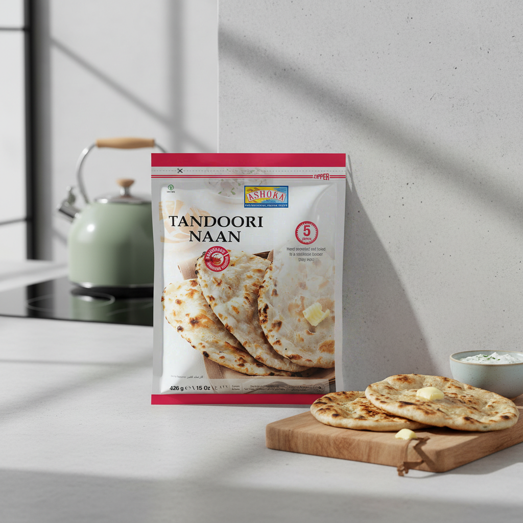 Ashoka Naan Tandoori 5 pcs 12 x 426 g